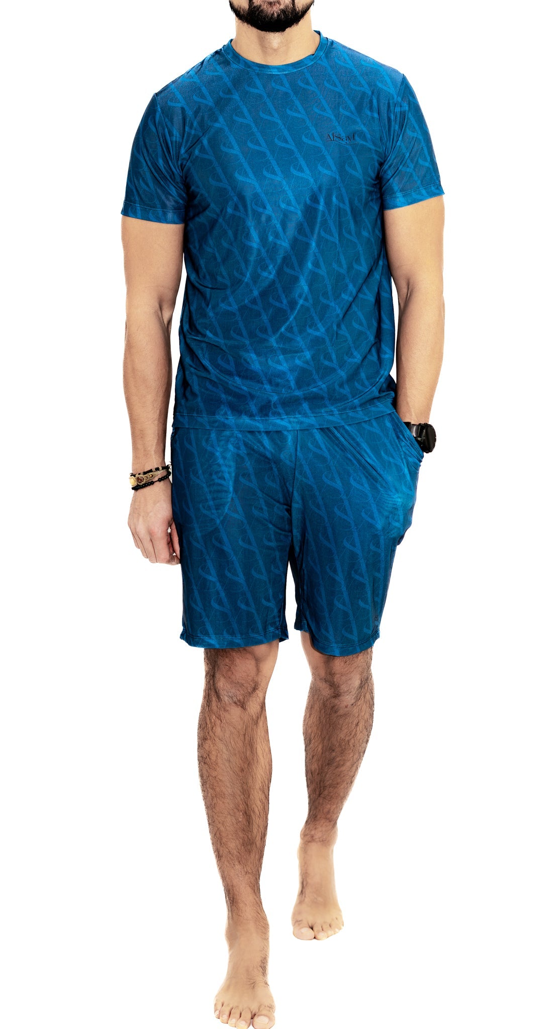 Short AS - Bleu