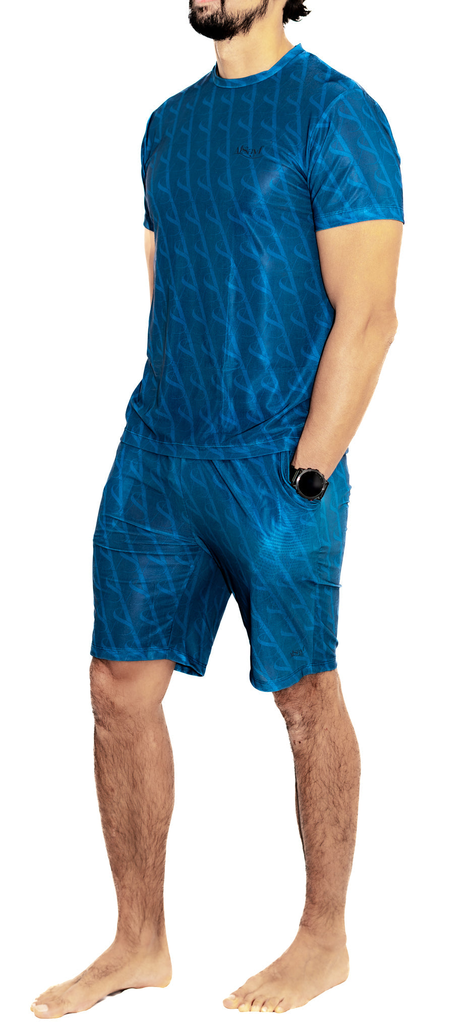Short AS - Bleu